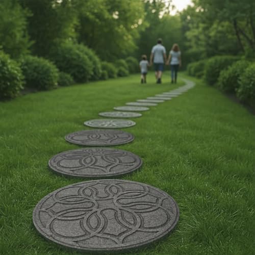 Tierra Verde Pendant Round Rubber Stepping Stones