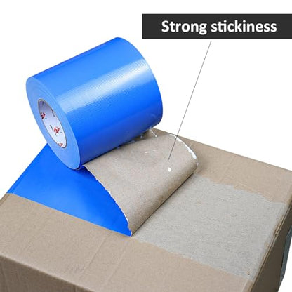 6" Blue Duct Tape (180 Foot)