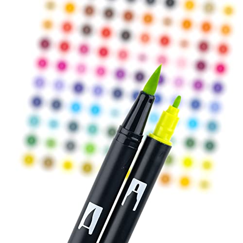 56185 Dual Brush Pen Art Markers (10 Count)