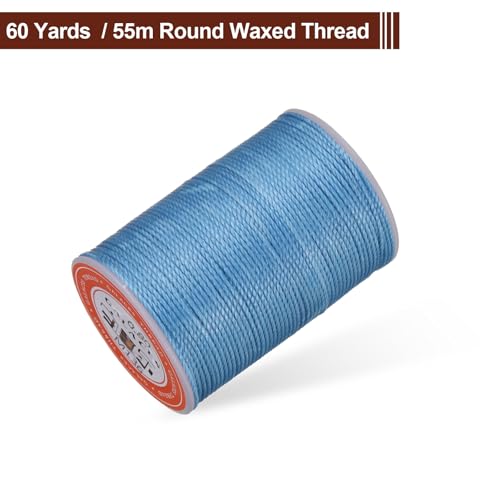 Leather Sewing Waxed Thread 0.8mm 60Yards