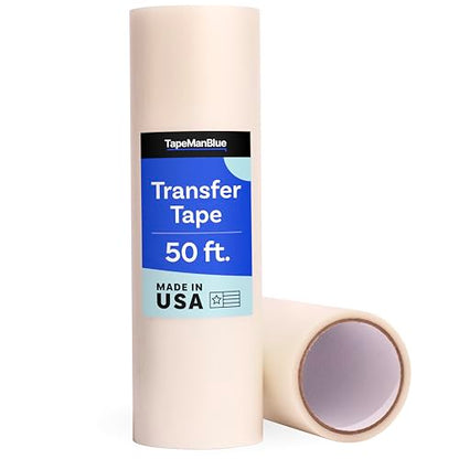 Clear Transfer Tape for Vinyl (50 Foot)