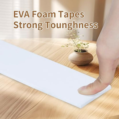 Single Sided Foam Weather Stripping Seal TapeWhite