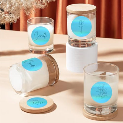 1.5" Holographic Direct Thermal Label Stickers