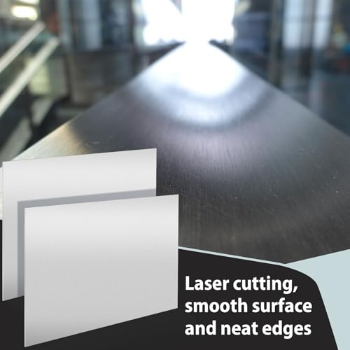 2 Pack 5052 Aluminum Sheet Metal 8" x 10" Aluminum Plate 1 (2 Count)