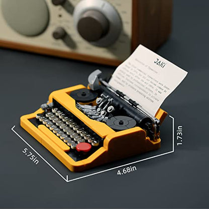 Typewriter Building Set for Adults (26 Count)