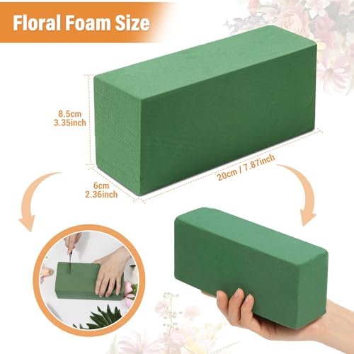 8 Pcs Floral Foam Blocks for Flower Arrangement