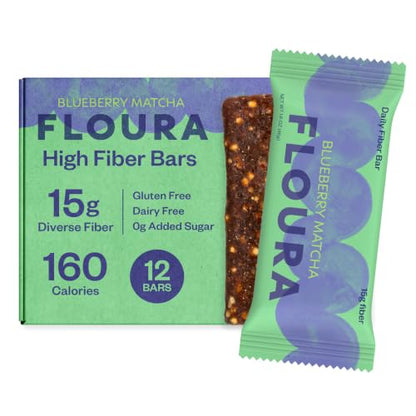 Blueberry Matcha Fiber Bars (21.6 Ounce)