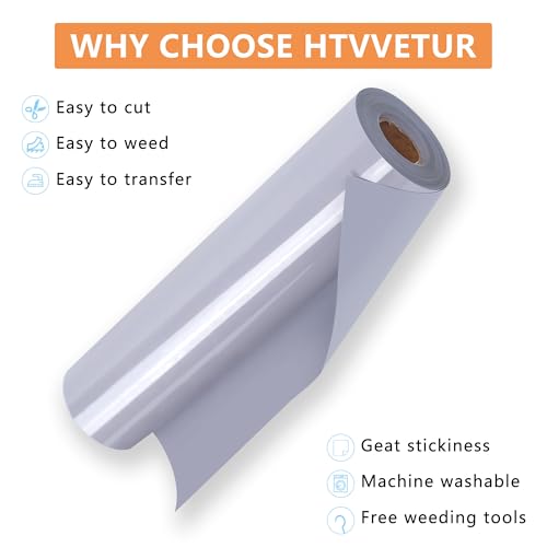 HTV Iron on Vinyl 12Inch by 35ft Roll