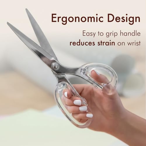9” Stainless Steel Acrylic Scissors
