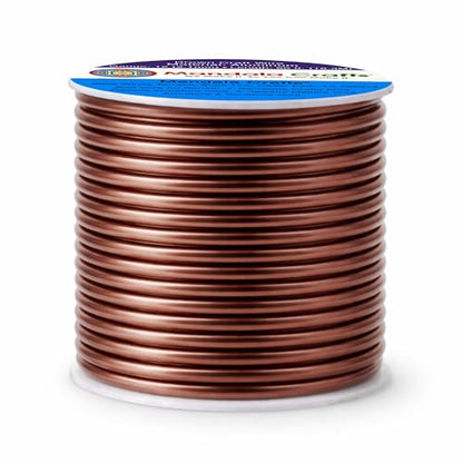 12 Gauge Brown Anodized Aluminum Craft Wire (60 Foot)