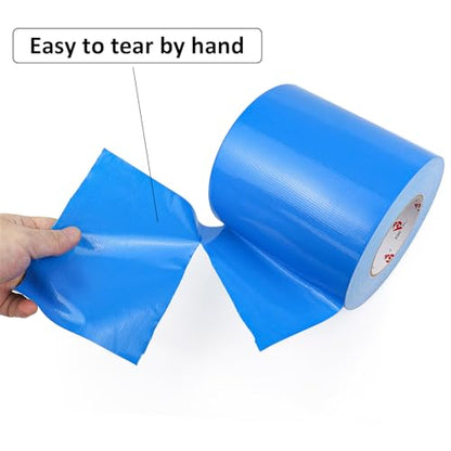 6" Blue Duct Tape (180 Foot)