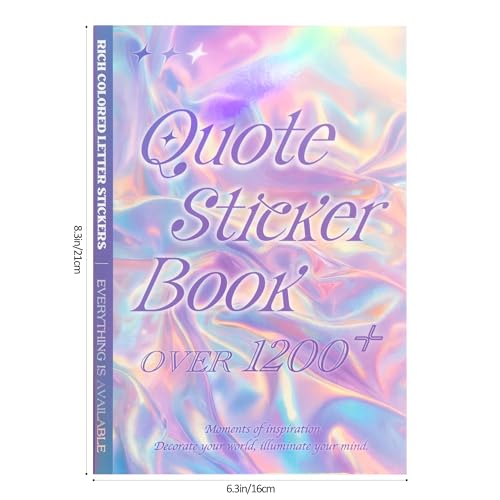 1200+ Pcs Quote Sticker for Journaling