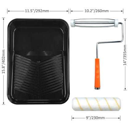 Great Andrew 15 Pcs Paint Tray Set (15 Count)