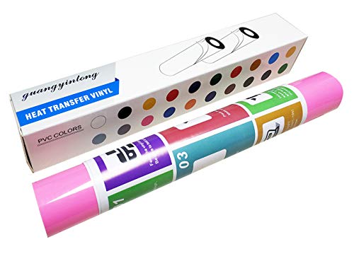 Pink Heat Transfer Vinyl (8 Foot)