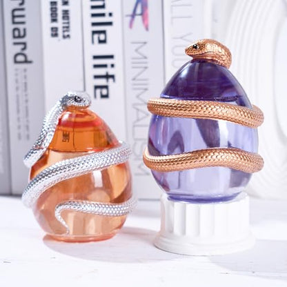 Snake Egg Resin Jar Mold with Lid