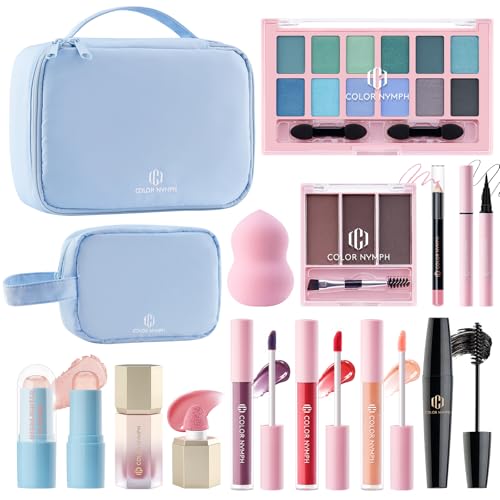 Makeup Bag for Teen Girls with Makeup Travel Organizer (16 Ounce)
