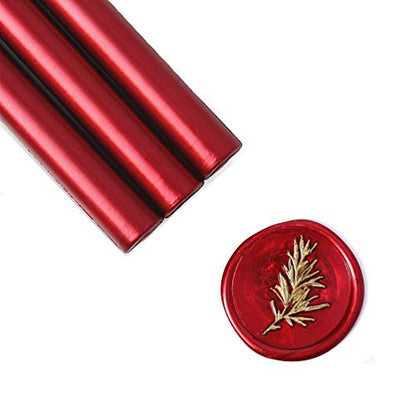Mailable Glue Gun Sealing Wax Sticks for Wax Seal Stamp (8 Count)