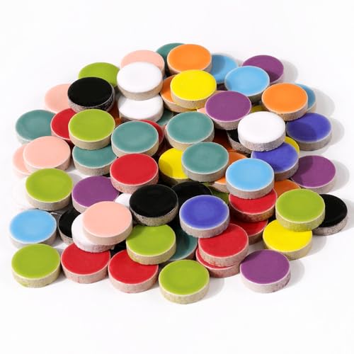 200g Ceramic Mosaic Tiles Pieces (150 Count)