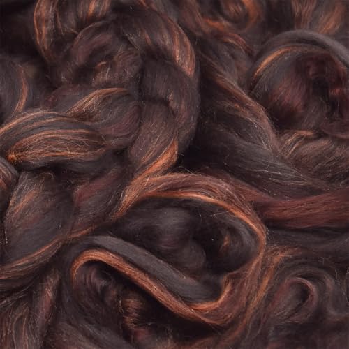 Merino Silk Luxe Tonal Designer Blend. Superfine Merino