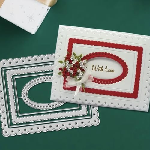Metal Cutting Dies DIY Embossing Stencil Template Scrapbooking Card Making Mold Photo Album Arts Crafts Tools