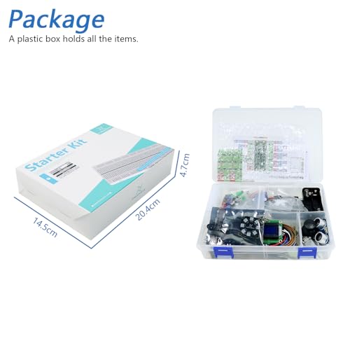 Super Starter Kit for Raspberry Pi Pico (177 Count)