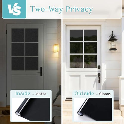Blackout Window Privacy Film with Tools