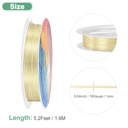 1mm 18 Gauge Copper Wire 1.6m