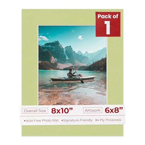 8x10 Mat for 6x8 Photo
