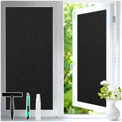 Blackout Window Privacy Film with Tools