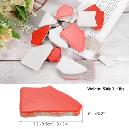 500g 1.1LB Irregular Ceramics Mosaic Tiles
