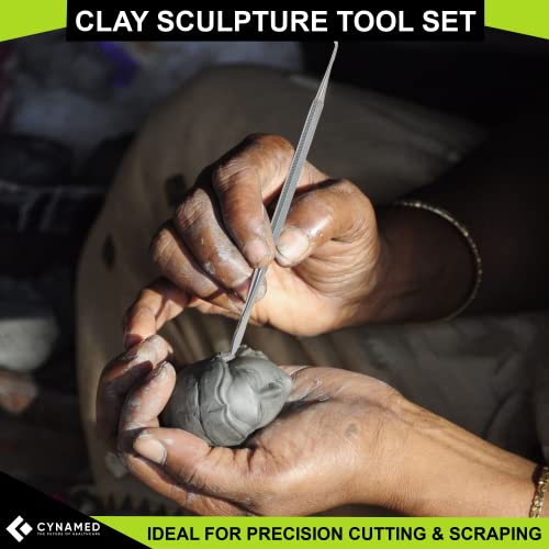 Stainless Steel Spatula Wax & Clay Sculpting Tool Carver Set