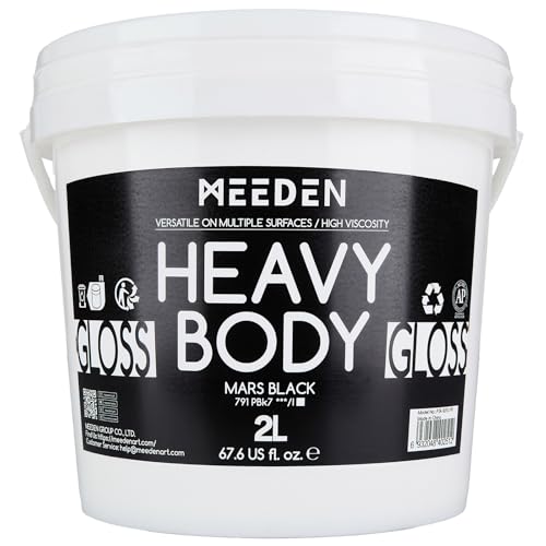 Mars Black Acrylic Paint (67.64 Fl Oz)