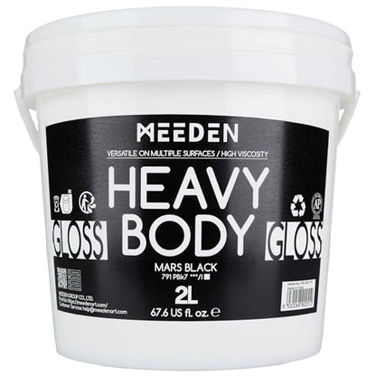 Mars Black Acrylic Paint (67.64 Fl Oz)