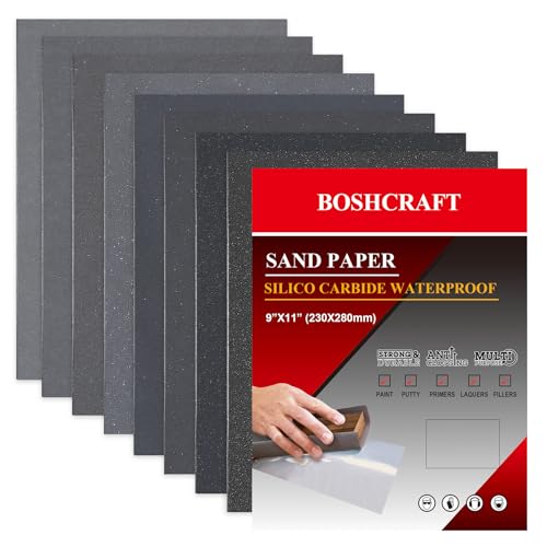 25 PCS Wet Sandpaper Assortment (25 Count)