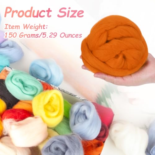 Wool Roving Yarn (5.3 Ounce)