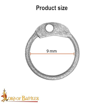 200G 1Kg Chainmail Loose Rings for Armor Crafting Perfect for DIY Chainmail Projects & Armor Repairs