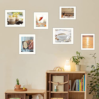 10 Pack Acid Free Ivory Picture Frame Mats