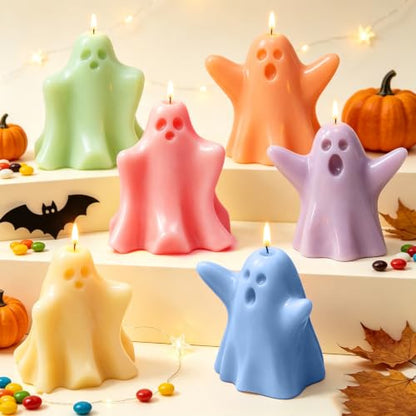 Ghost Candle Mold (2 Count)