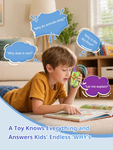 AI Walkie Talkies for Kids Rechargeable