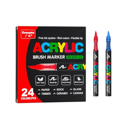 Acrylic Paint Markers (24 Count)