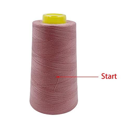 4 Cones of 3000 Yards Each Spool Thread for All Purpose Sewing (36000 Foot)