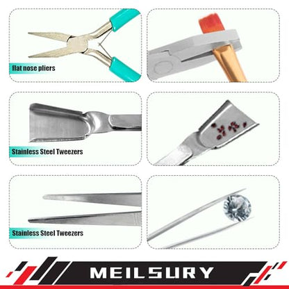 11 Piece jewelry pliers set (11 Count)