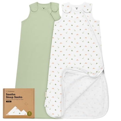 2 Pack Organic Baby Sleep Sacks (2 Count)
