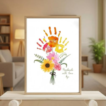 Handprint Flower Kit with Frame