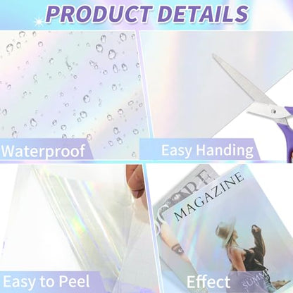 36 Sheets Holographic Sticker Paper