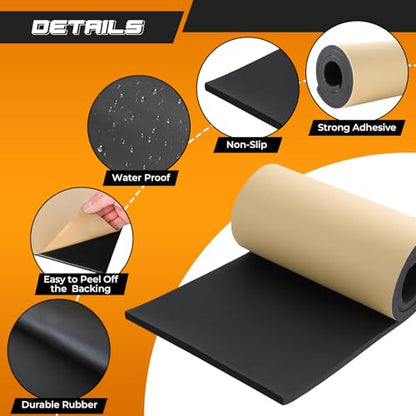 Sponge Neoprene with Adhesive 1 (4.5 Foot)