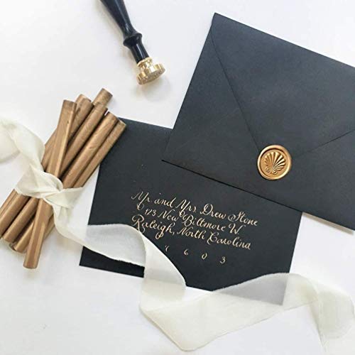 Mailable Glue Gun Sealing Wax Sticks for Wax Seal Stamp (8 Count)