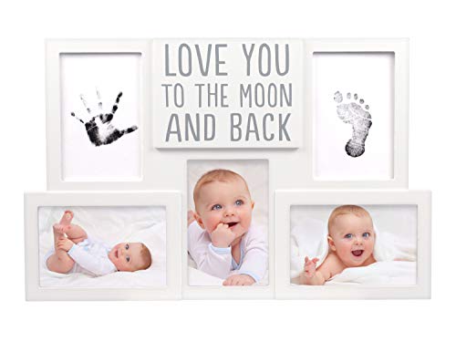 Love You to the Moon and Back Collage Baby Frame