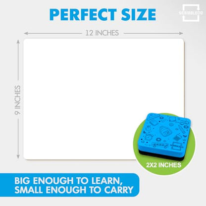Small Dry Erase Whiteboards for Students (6 Count)