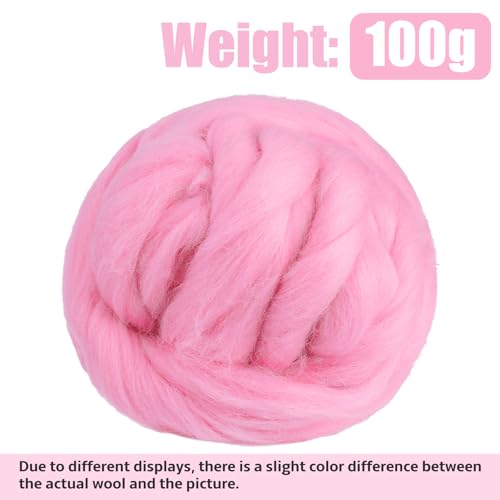 3.53oz Needle Felting Wool Roving Wool for Felting Wool Felting Supplies